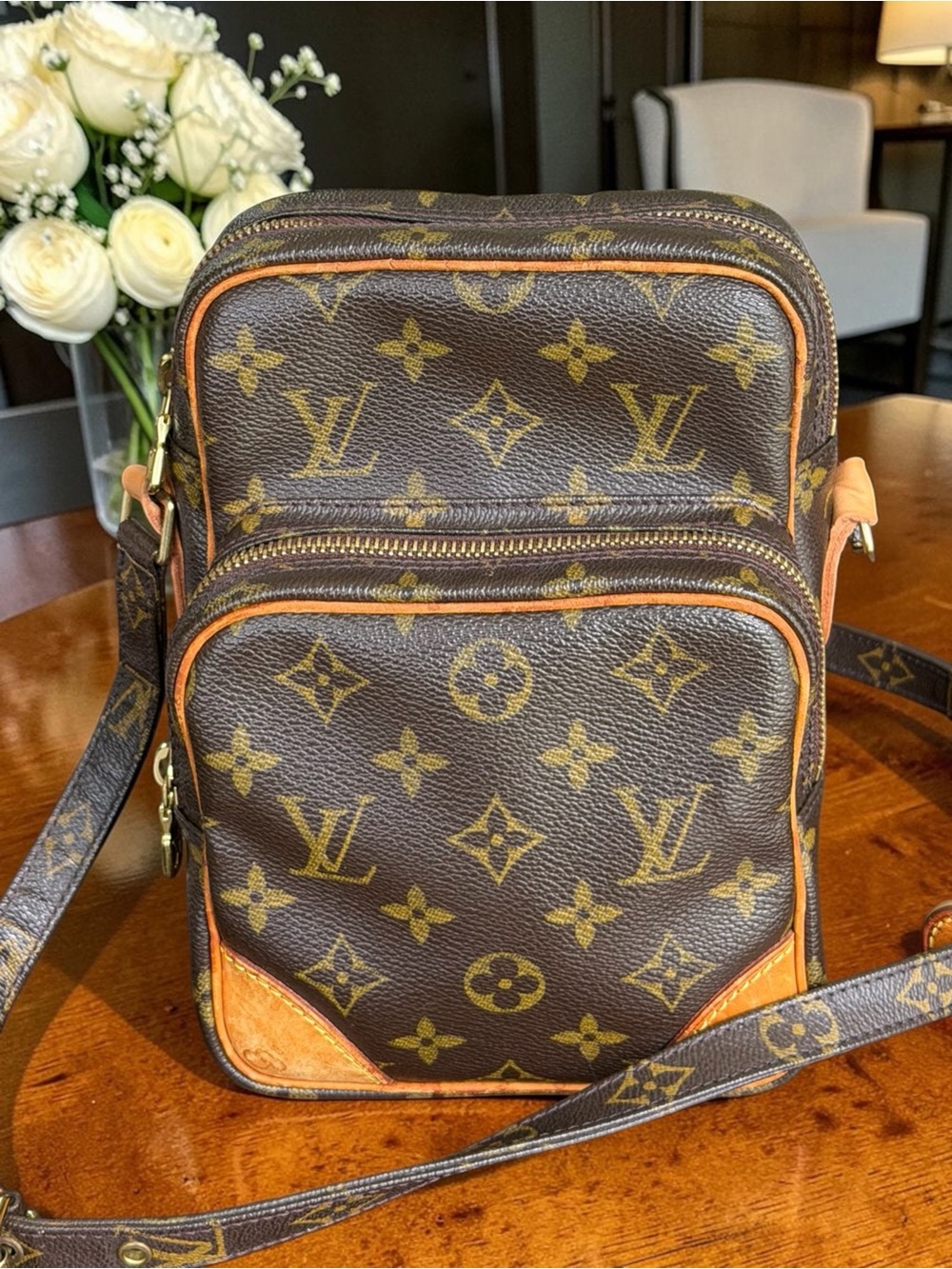 Louis Vuitton Monogram Canvas Vintage Amazone Bag.